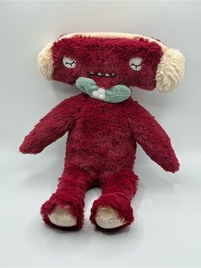 2022 Cranberry Slumberkins Holiday Plush Stuffed Toy Hammerhead Shark 12"